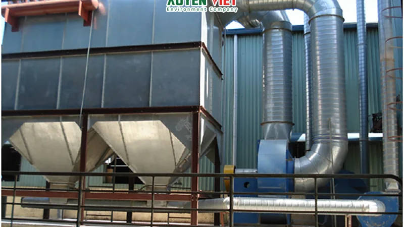Hệ Thống Xử Lý Khí Thải Buồng Sơn 35.000 m3/h