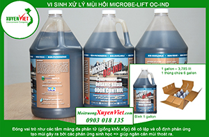 MICROBE-LIFT OC xử lý mùi trong hệ thống nước thải như thế nào?
